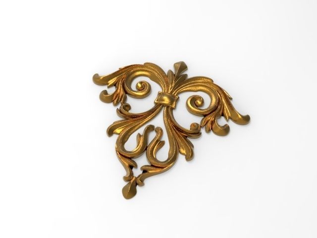 decorative pattern 3D model_13