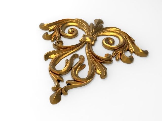 decorative pattern 3D model_41