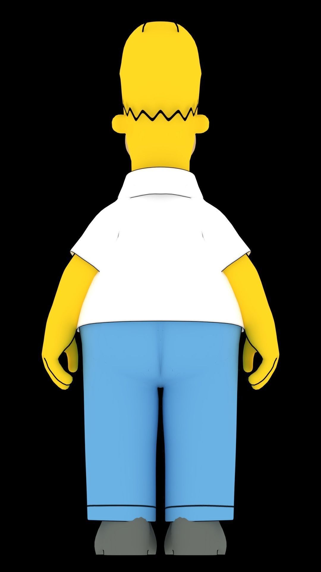 Homer Simpson 3D model_4