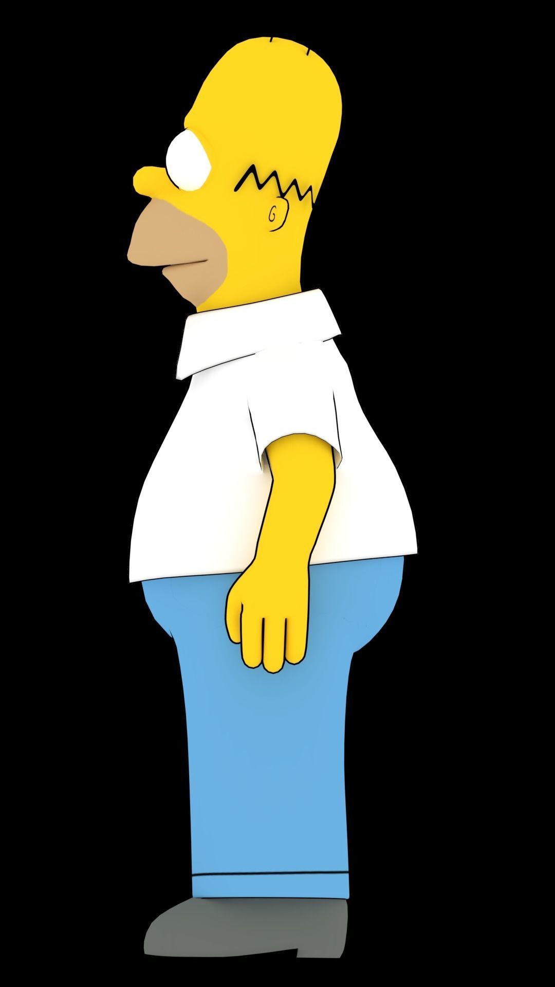Homer Simpson 3D model_3