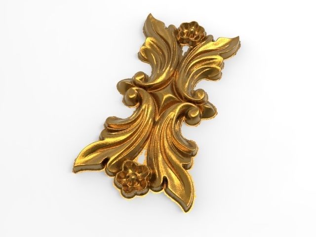 decorative pattern 3D model_8