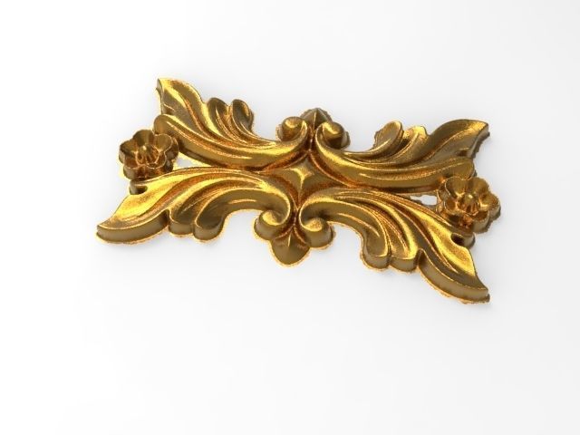 decorative pattern 3D model_4