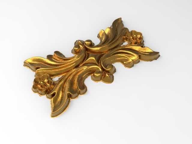 decorative pattern 3D model_1