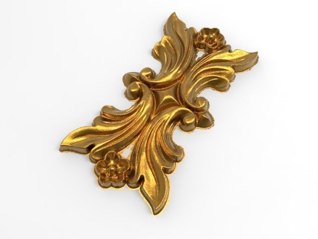 decorative pattern 3D model_13