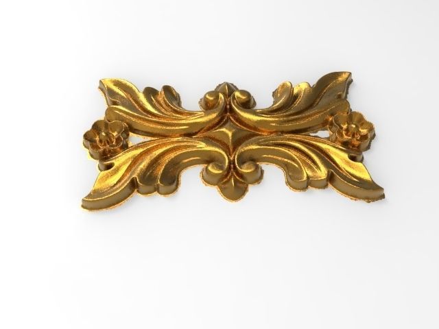 decorative pattern 3D model_3