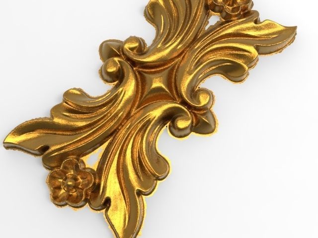 decorative pattern 3D model_44