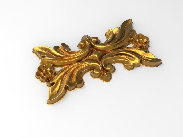 decorative pattern 3D model_2