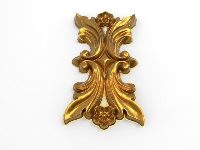 decorative pattern 3D model_7