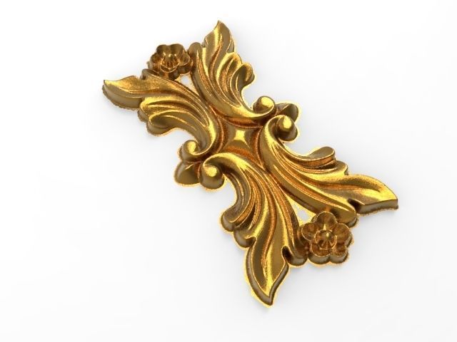 decorative pattern 3D model_6