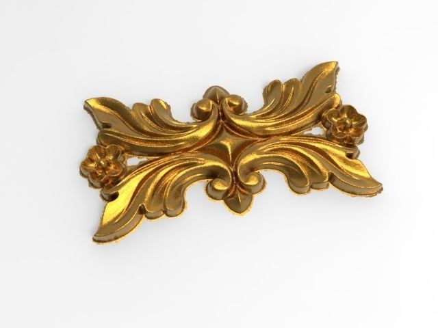 decorative pattern 3D model_25