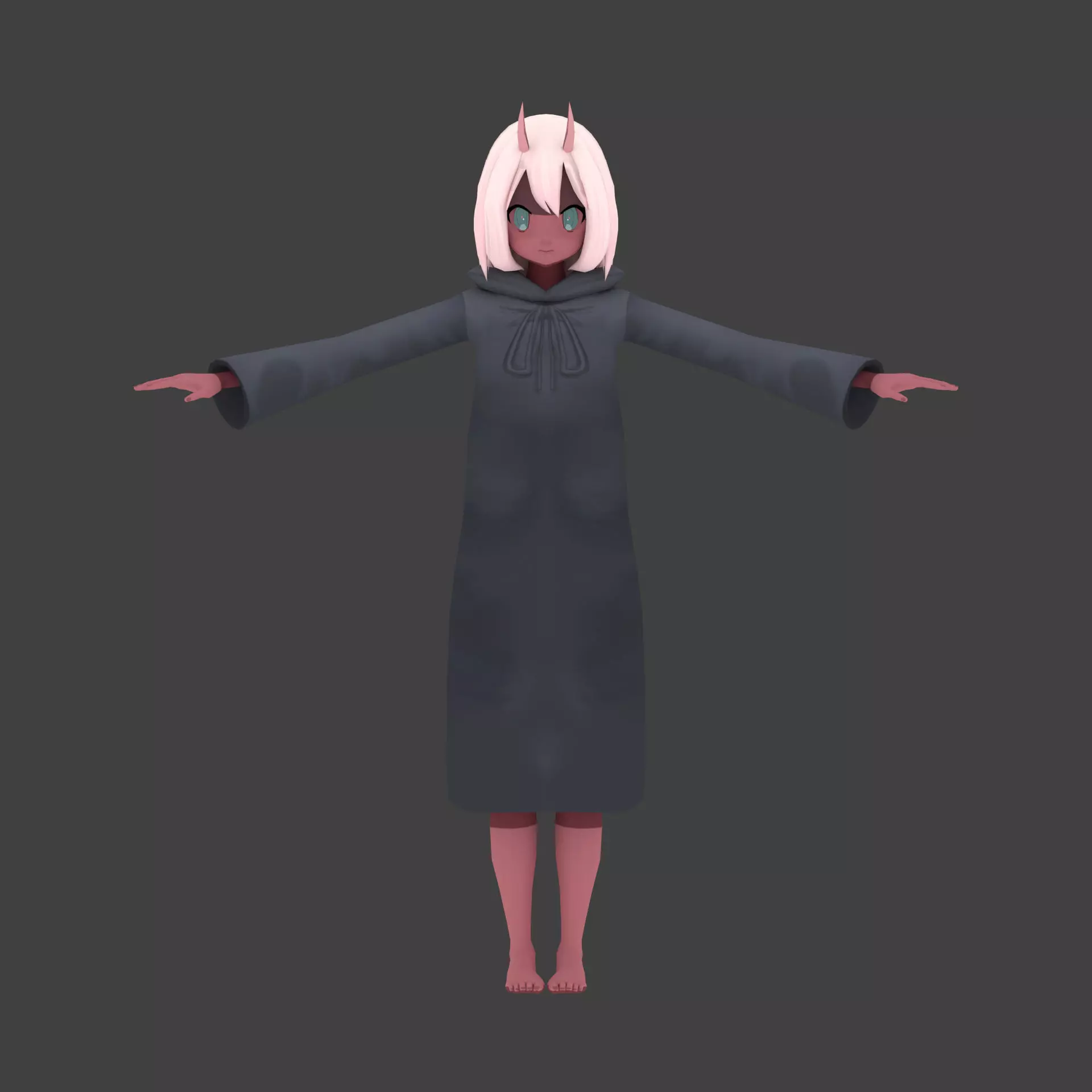 Kid Zero Two 3D model