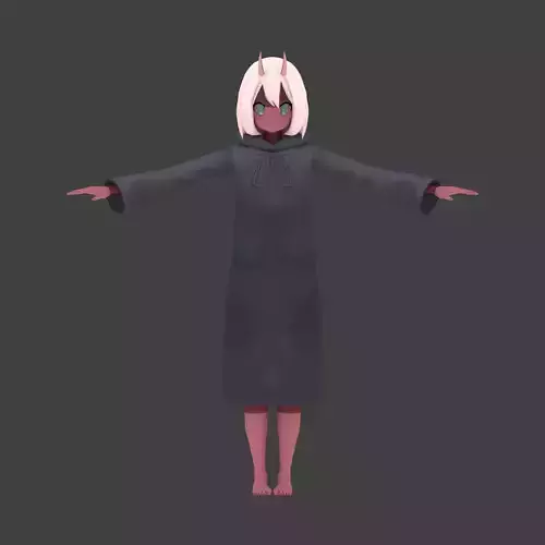 Kid Zero Two 3D model