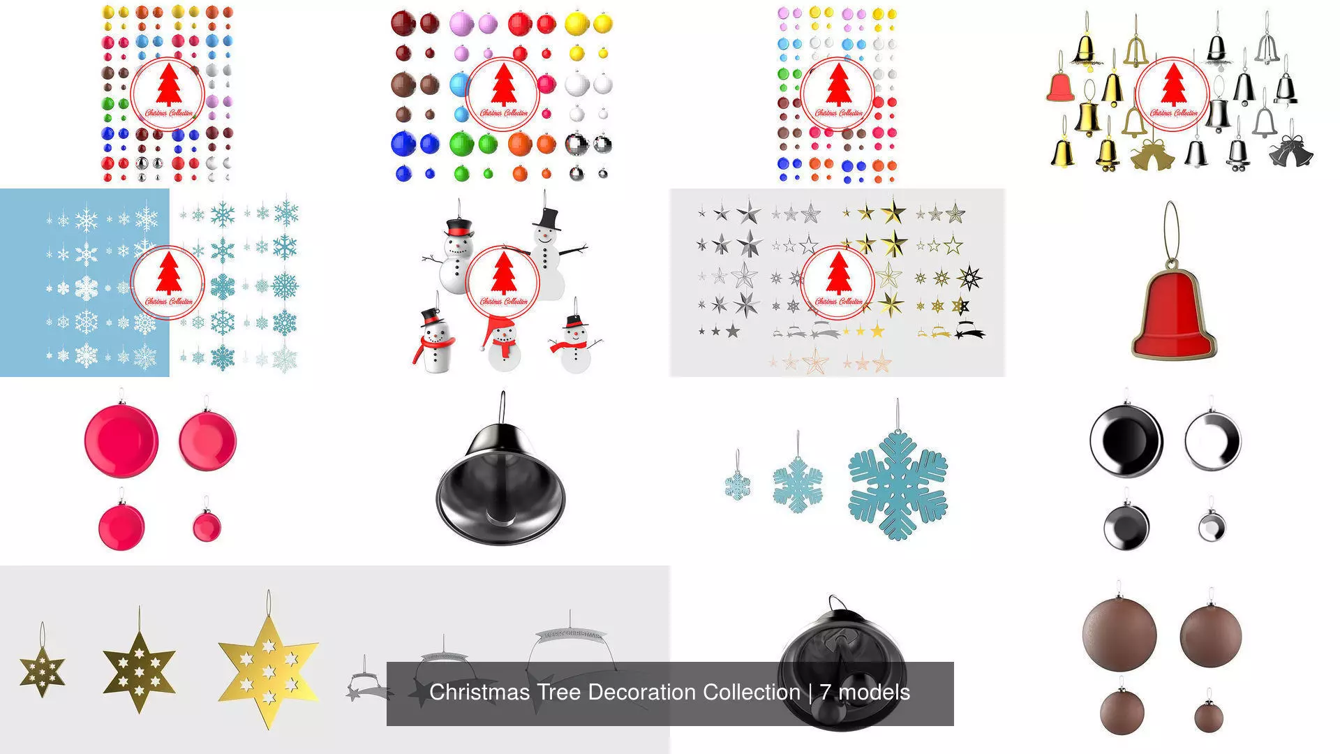 Christmas Tree Decoration Collection _1