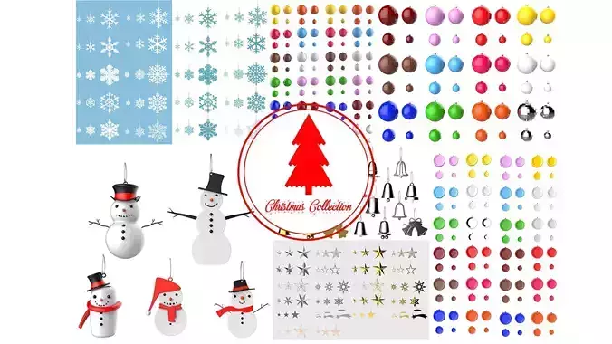 Christmas Tree Decoration Collection