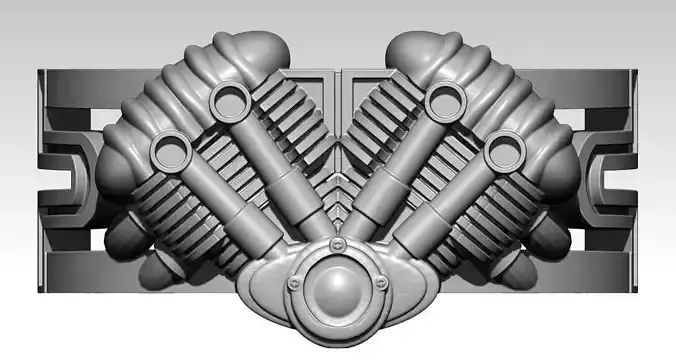 King of the road Ring  Motor Engine 