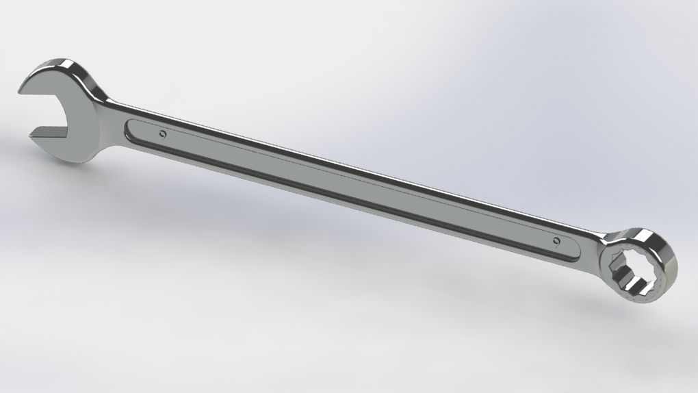 wrench big collection from 8mm to 32mm 3D model_11