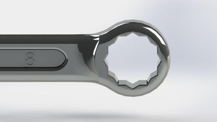 wrench big collection from 8mm to 32mm 3D model_13