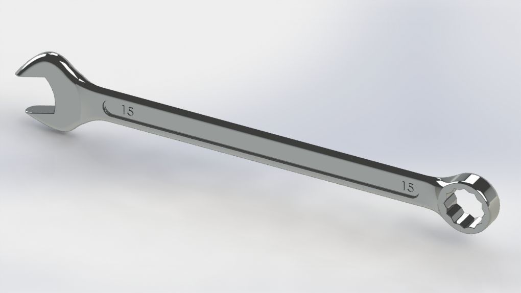 wrench big collection from 8mm to 32mm 3D model_10