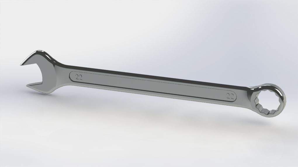 wrench big collection from 8mm to 32mm 3D model_22