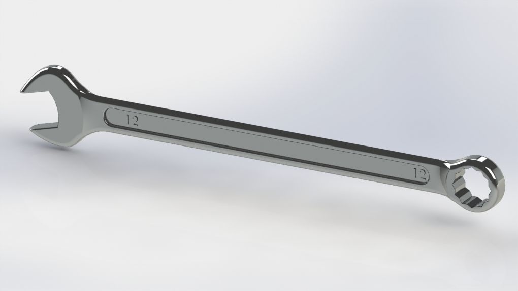 wrench big collection from 8mm to 32mm 3D model_12