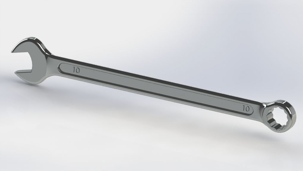 wrench big collection from 8mm to 32mm 3D model_6