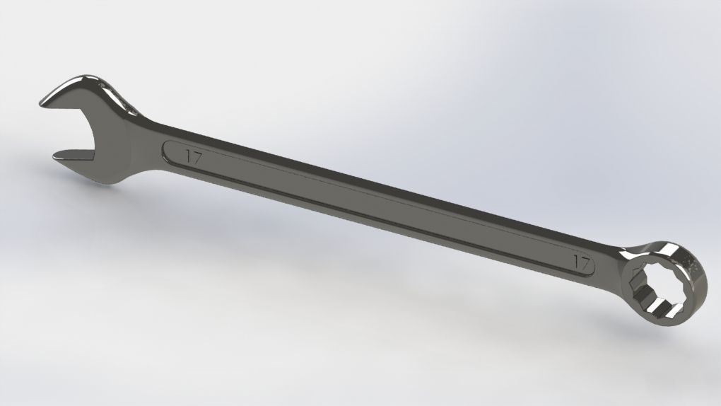 wrench big collection from 8mm to 32mm 3D model_14