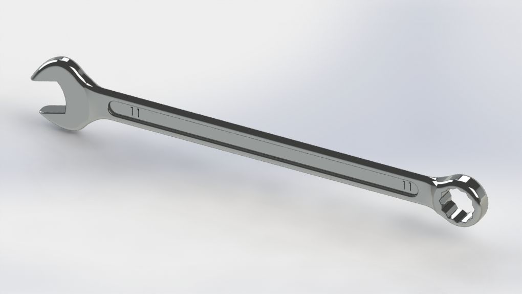 wrench big collection from 8mm to 32mm 3D model_5