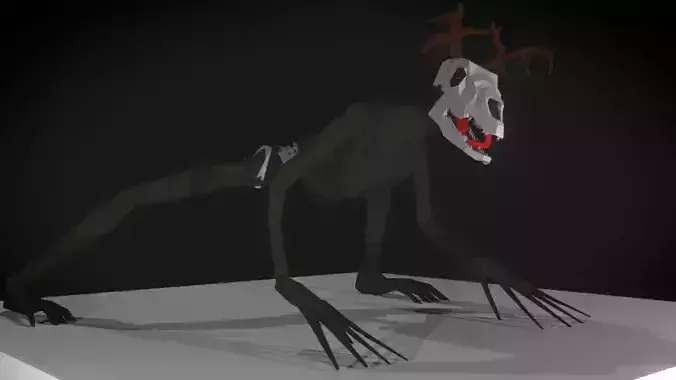 Wendigo skeleton
