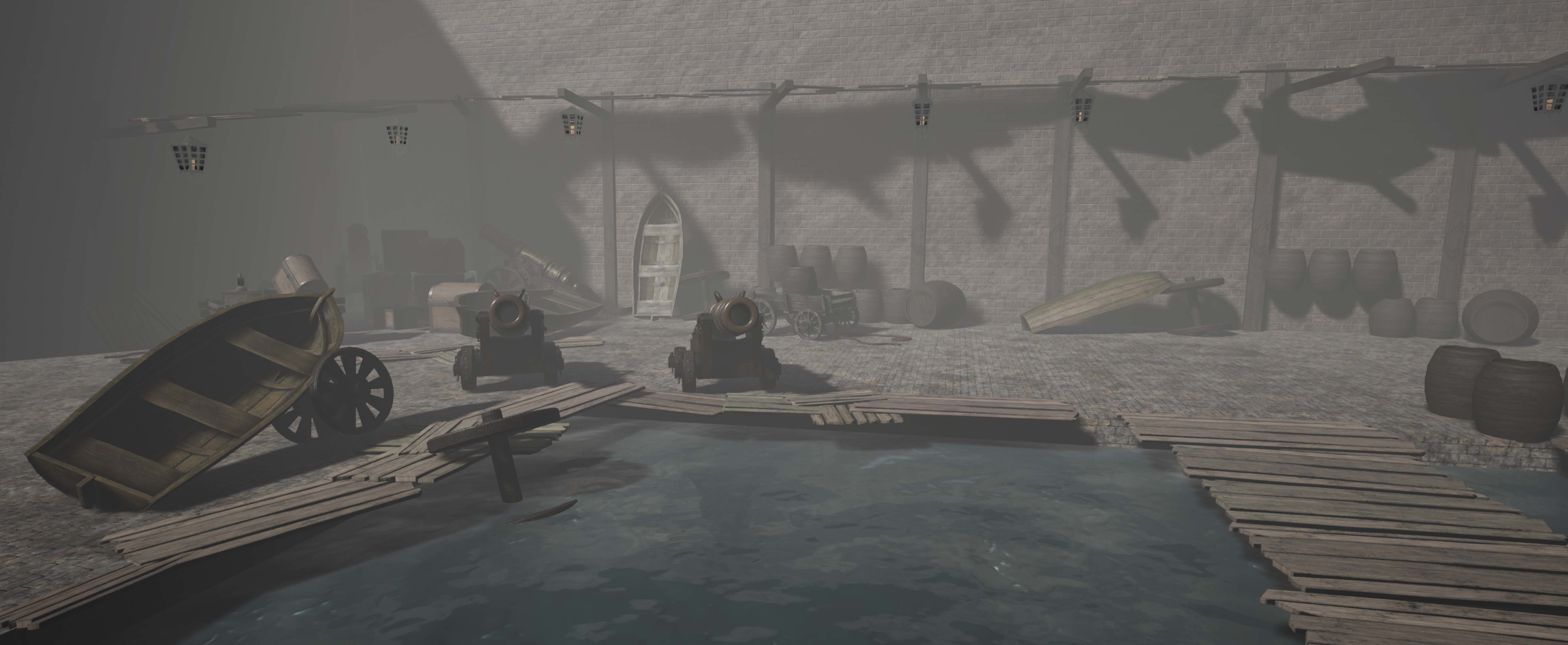 Props for the medieval harbour 3D Model Collection_9