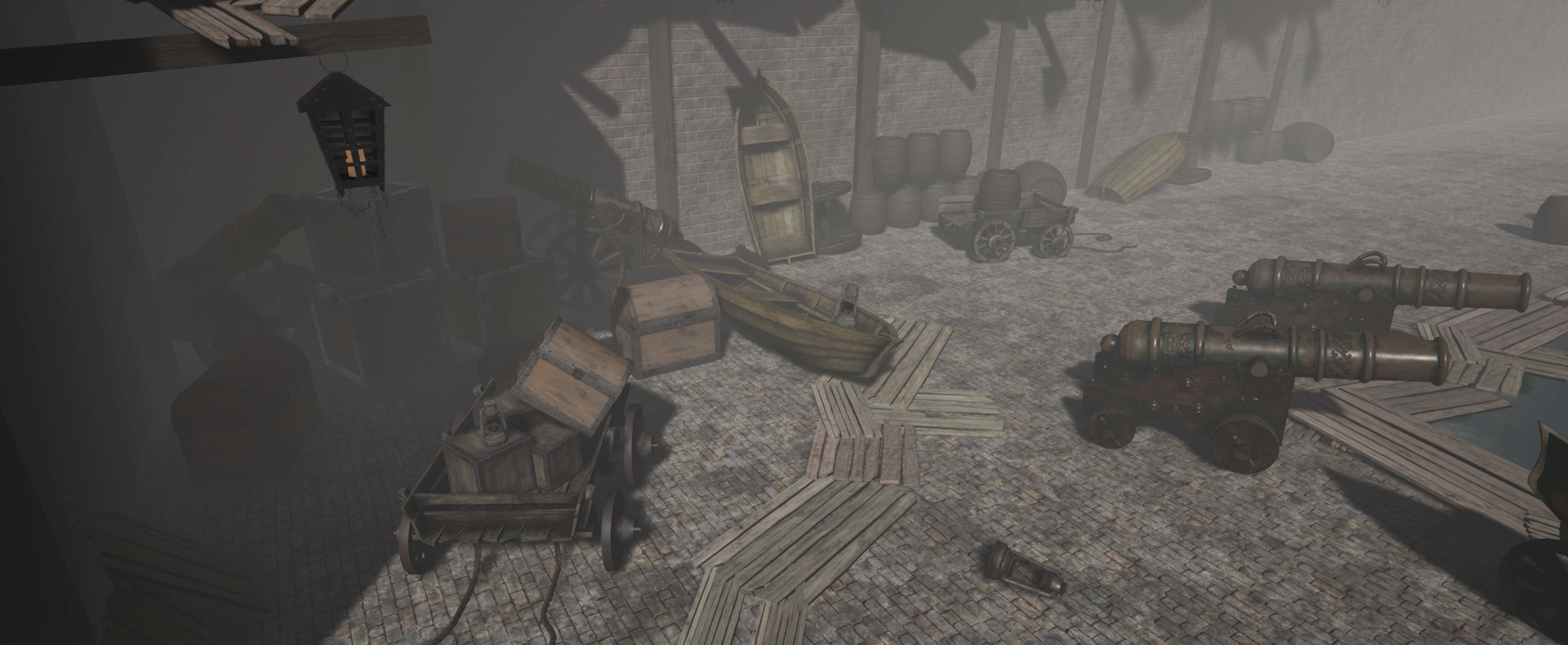 Props for the medieval harbour 3D Model Collection_6