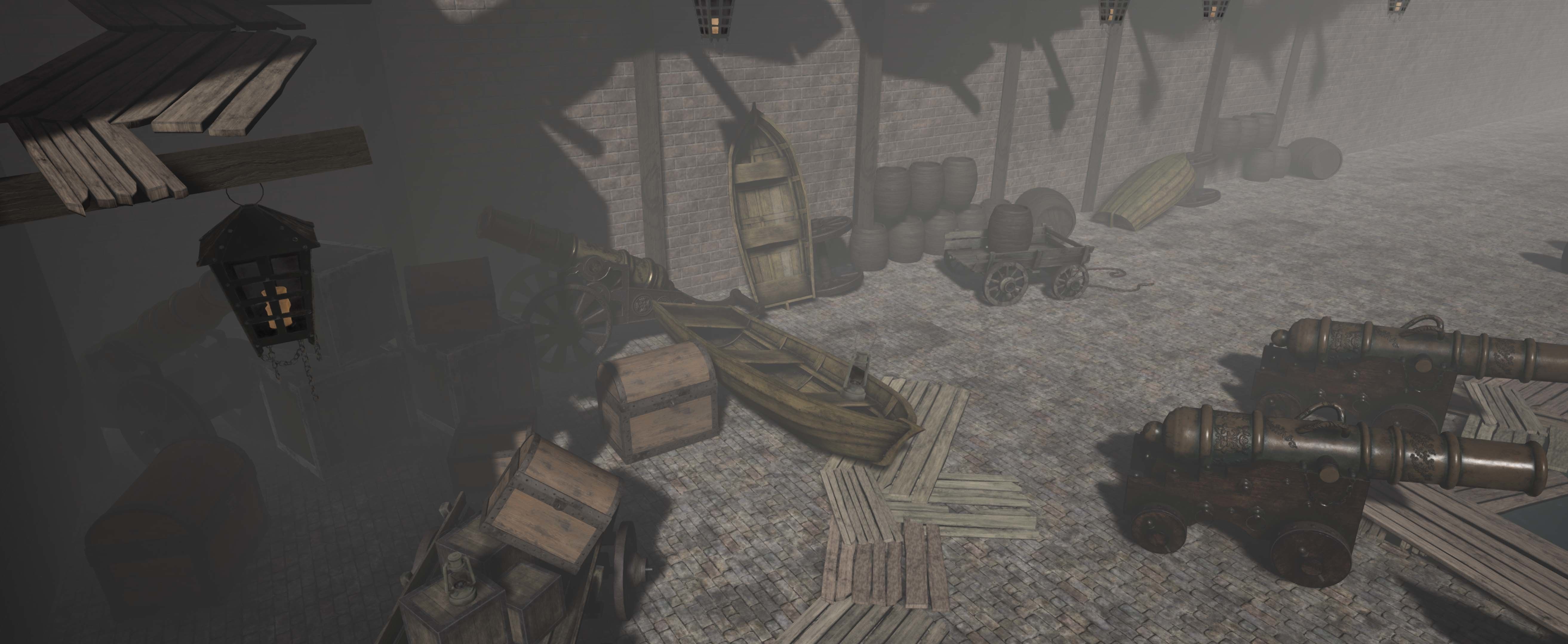 Props for the medieval harbour 3D Model Collection_4