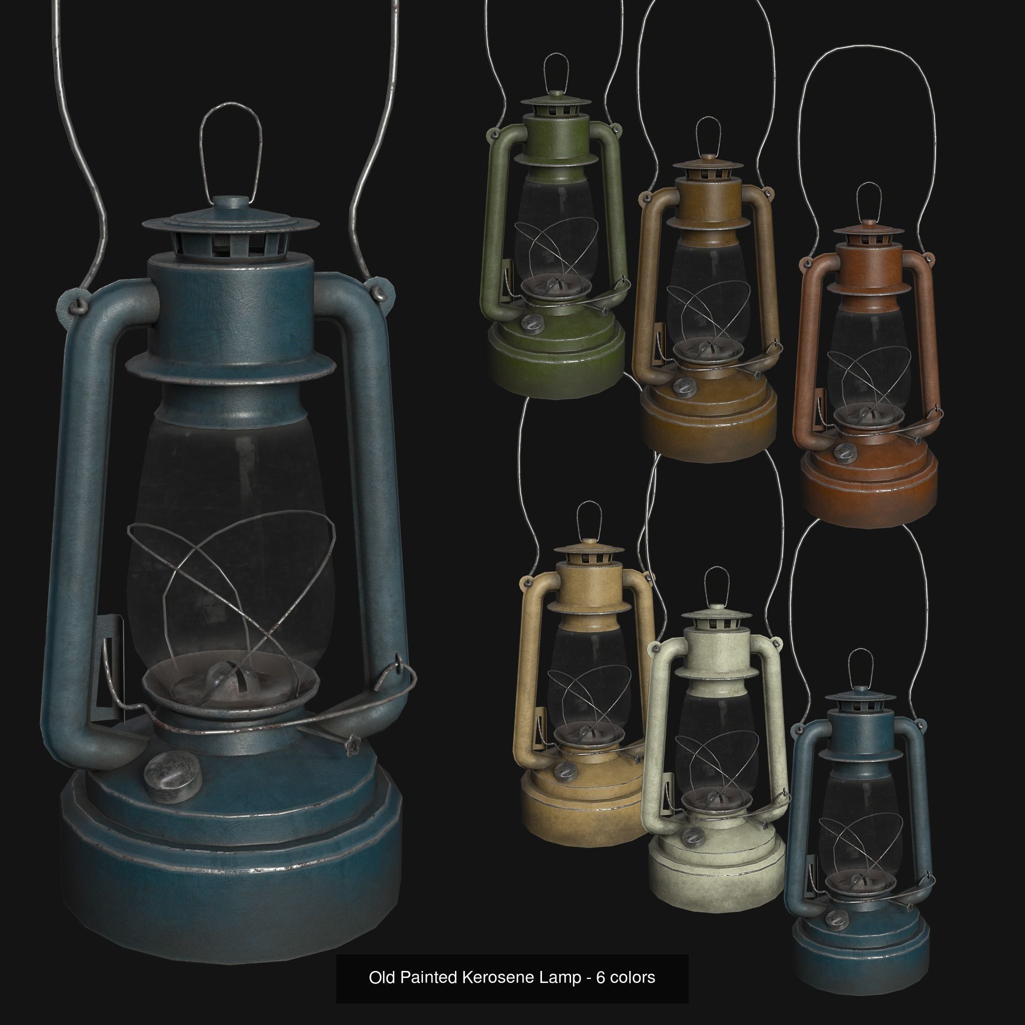 Props for the medieval harbour 3D Model Collection_16