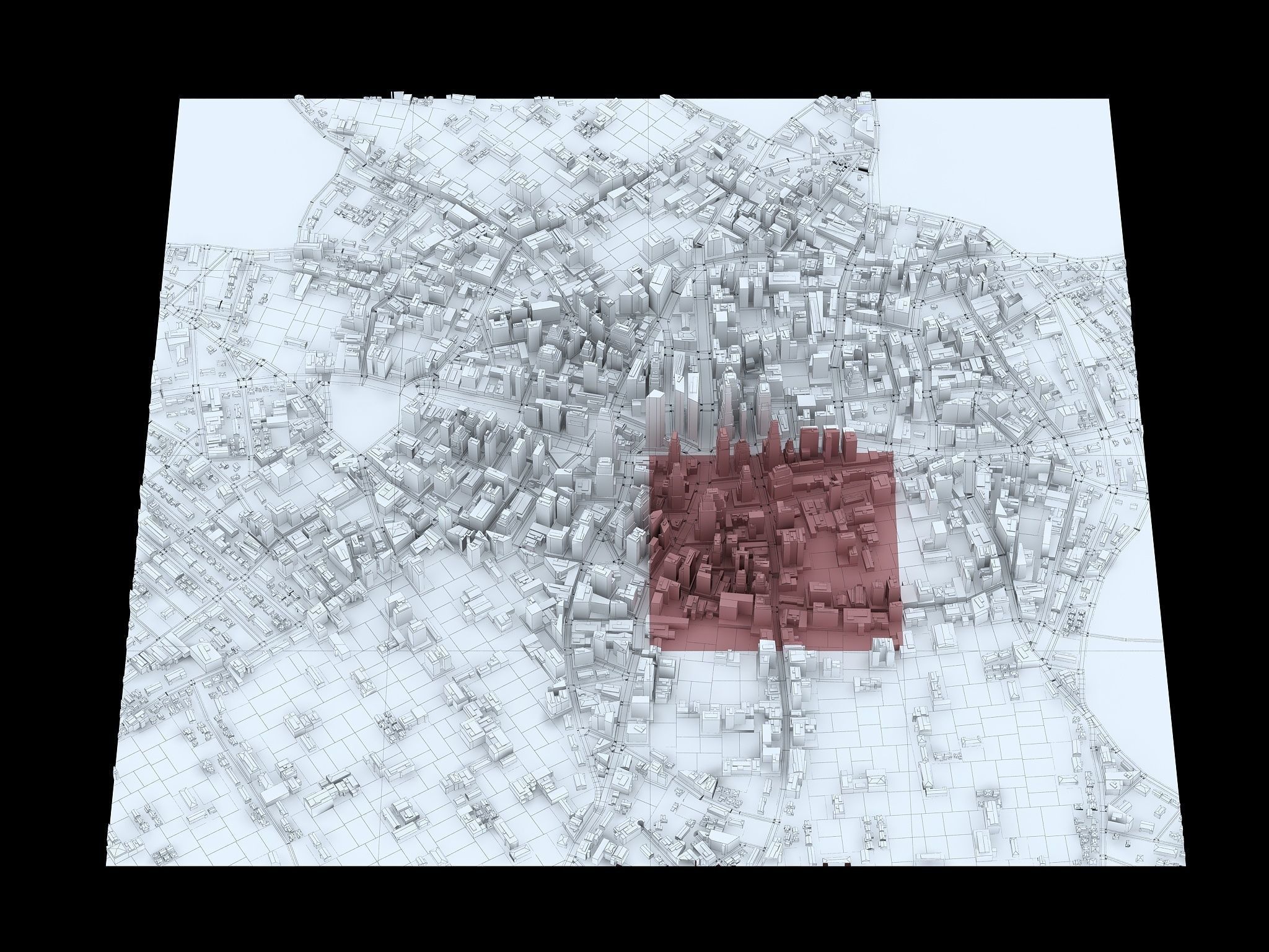 3D CITY PUZZY-3 3D print model_3