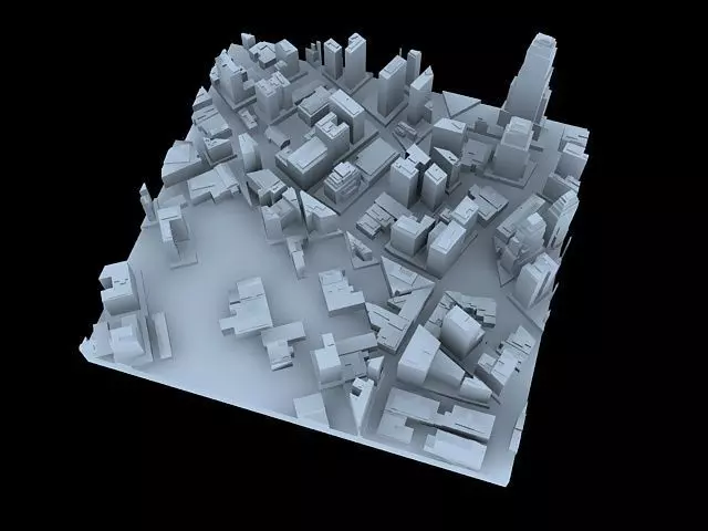 3D CITY PUZZY-4 3D print model