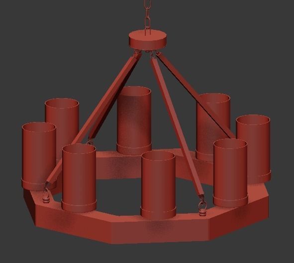 JASPER PARK CHANDELIER 3D model_5