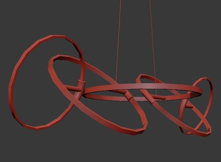 RINGER LINEAR CHANDELIER 3D model_3