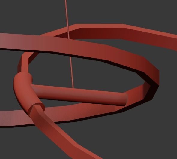 RINGER LINEAR CHANDELIER 3D model_1