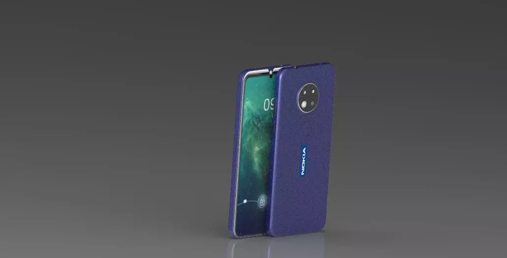 NOKIA 7 front and phone Free low-poly 3D model
