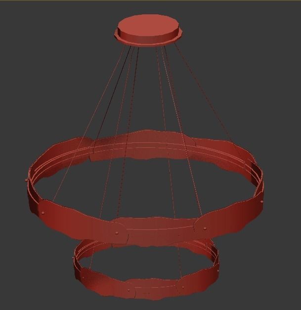 SOLSTICE TIERED PENDANT 3D model_2