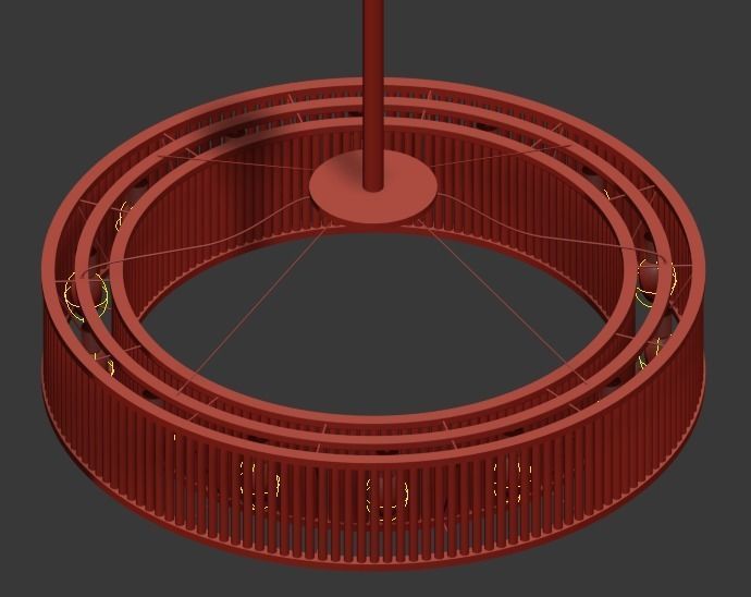 59W Marquee Pendant 3D model_2