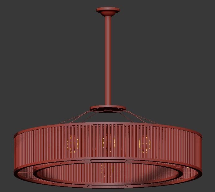 59W Marquee Pendant 3D model_5