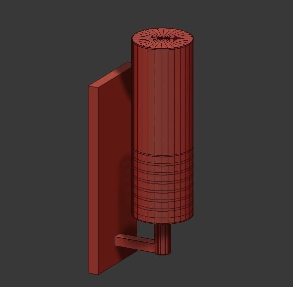 Tech Lighting Matan LED Wall Sconce 3D model_1