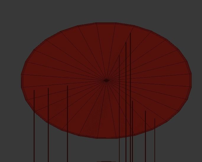 Marchetti Crystal Pendant lamp Canopus LED 3D model_4