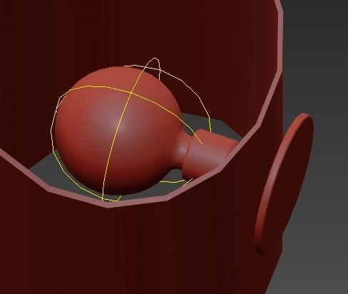 sconce modern wall 3D model_1