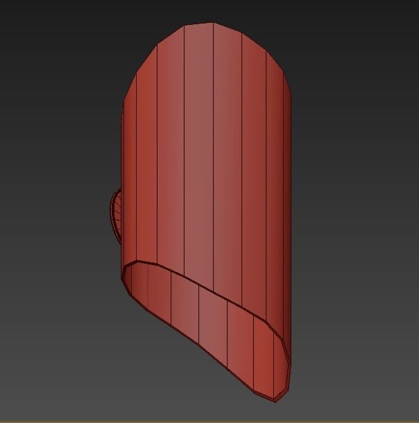 sconce modern wall 3D model_4