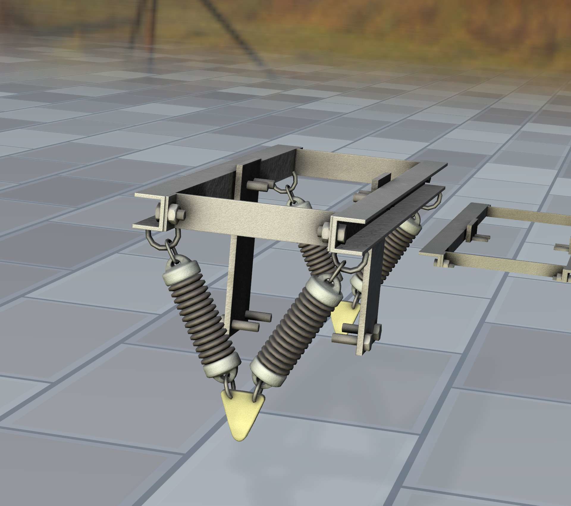 Electricity Poles Insulators 8 - Object  112 Low-poly 3D model_16