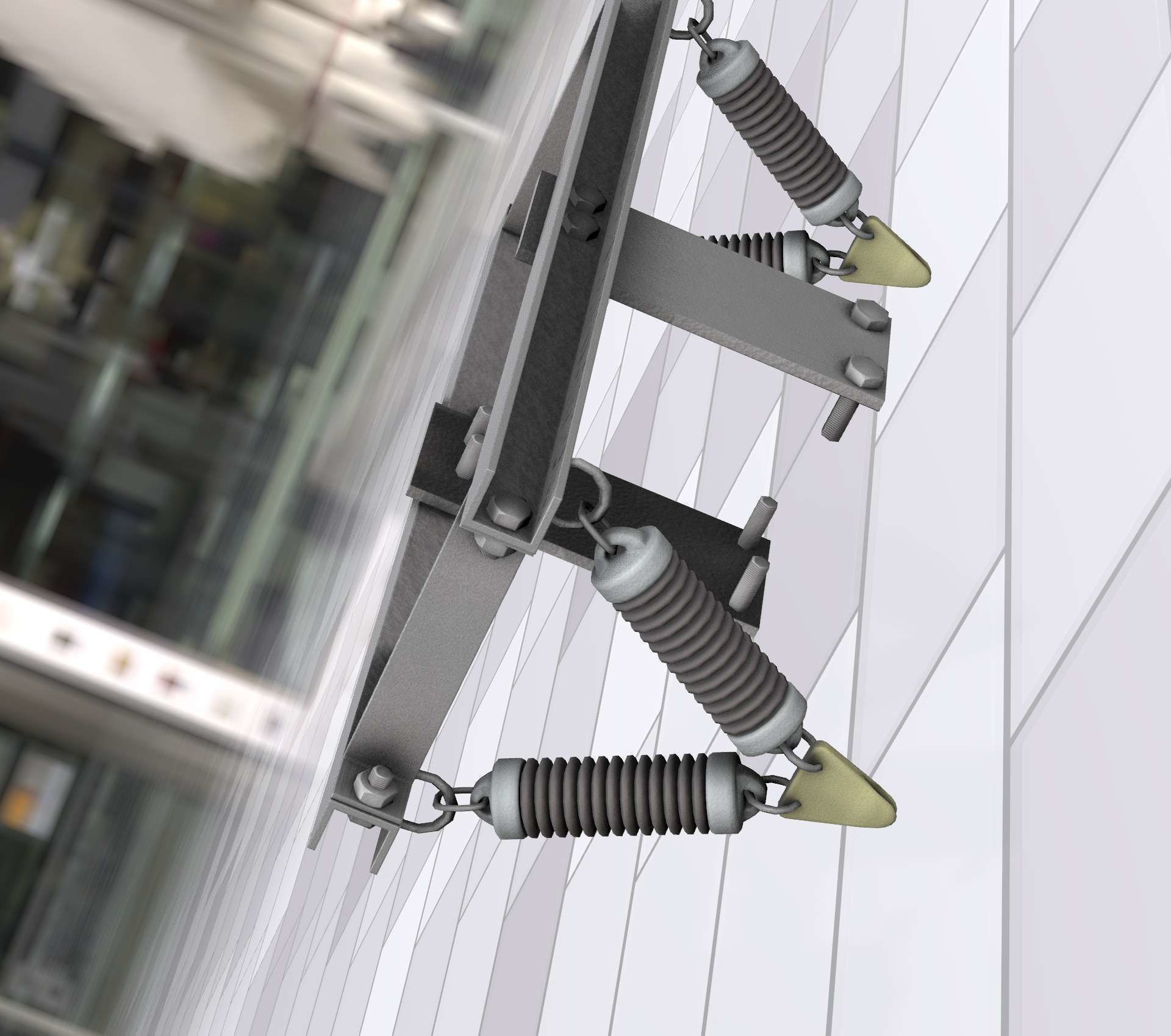 Electricity Poles Insulators 8 - Object  112 Low-poly 3D model_43