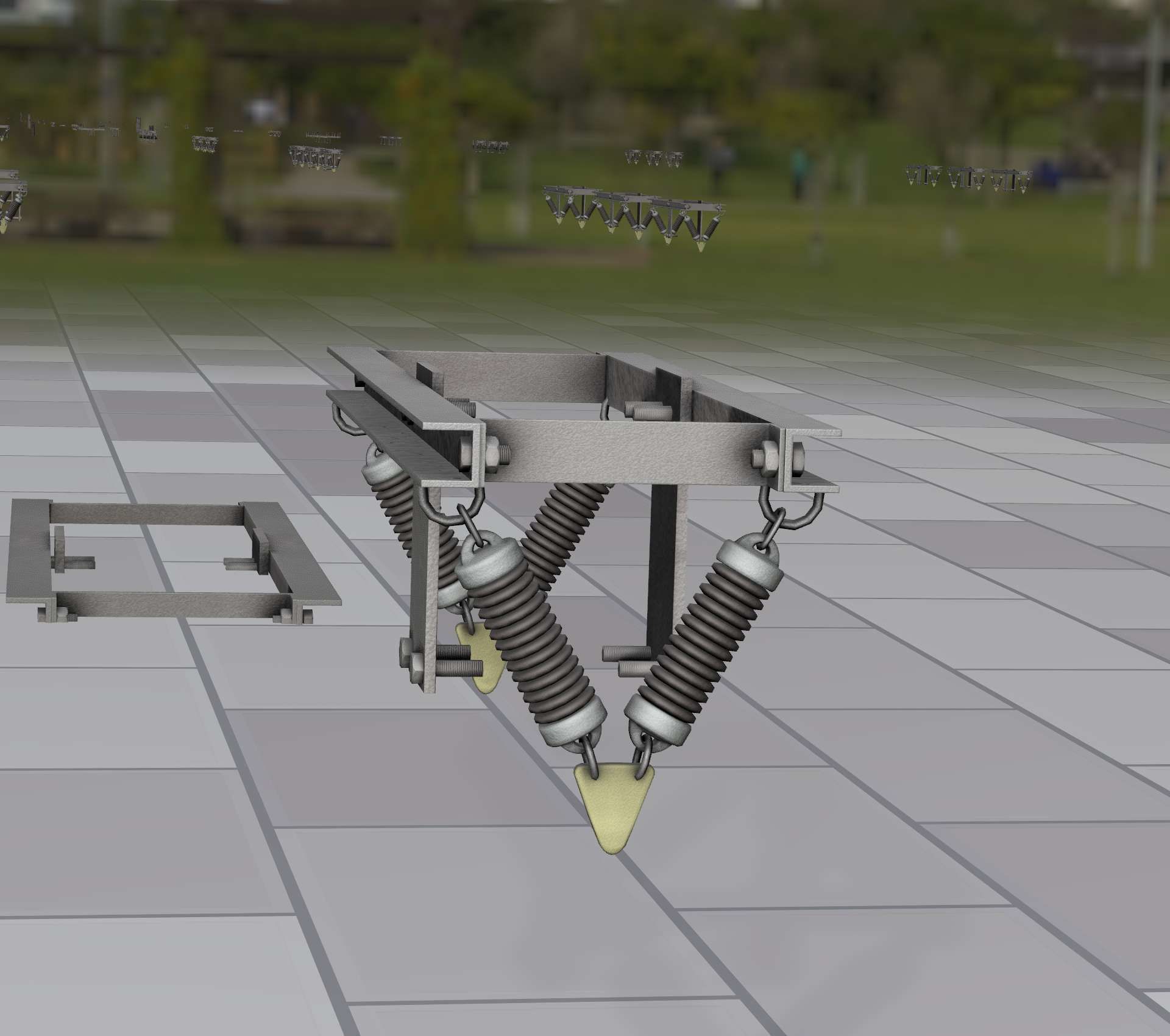 Electricity Poles Insulators 8 - Object  112 Low-poly 3D model_25