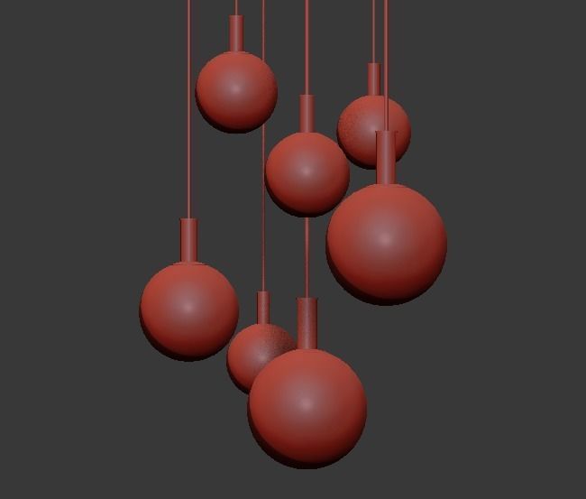 Pendant Lighting Modern and Classic Pendants Large 3D model_5