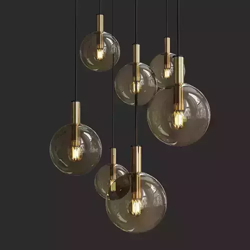 Pendant Lighting Modern and Classic Pendants Large 3D model